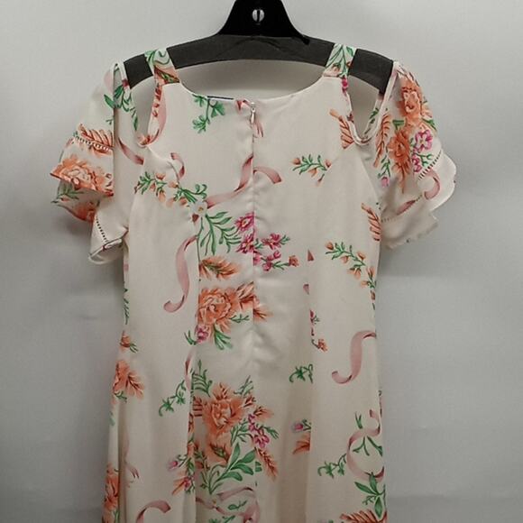 Disney Beauty and the Beast Junior's Cold Shoulder Dress Size Small - Picture 7 of 13